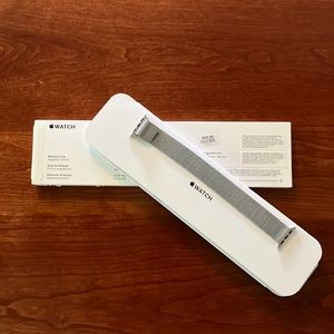 Apple Watch Silver Milanese Loop 41MM watchband
